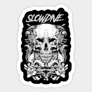 SLOWDIVE BAND MERCHANDISE Sticker